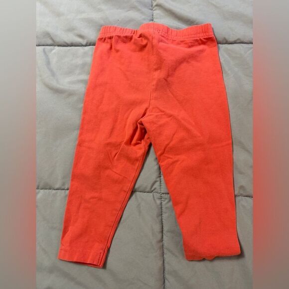 18m salmon/red carters leggings - Picture 3 of 3